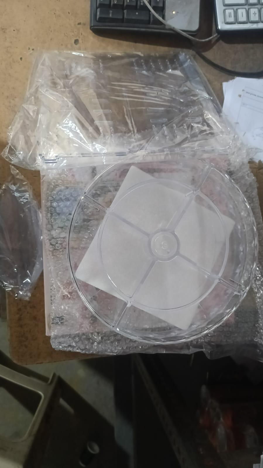 Makeup Organizer Adjustable 360 Rotation Box Case - GLIMMER 