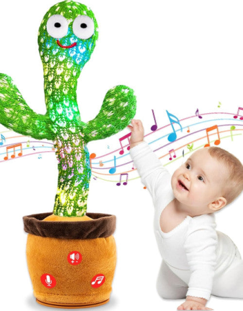 LED Musical Dancing & Mimicry Cactus Toy - GLIMMER 