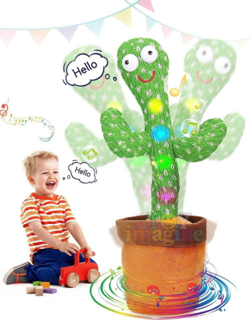 LED Musical Dancing & Mimicry Cactus Toy - GLIMMER 