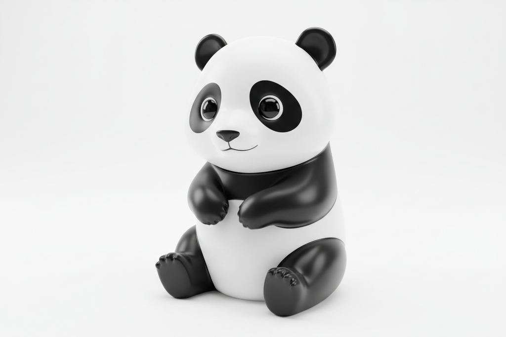 silicon panda 3d pictuer