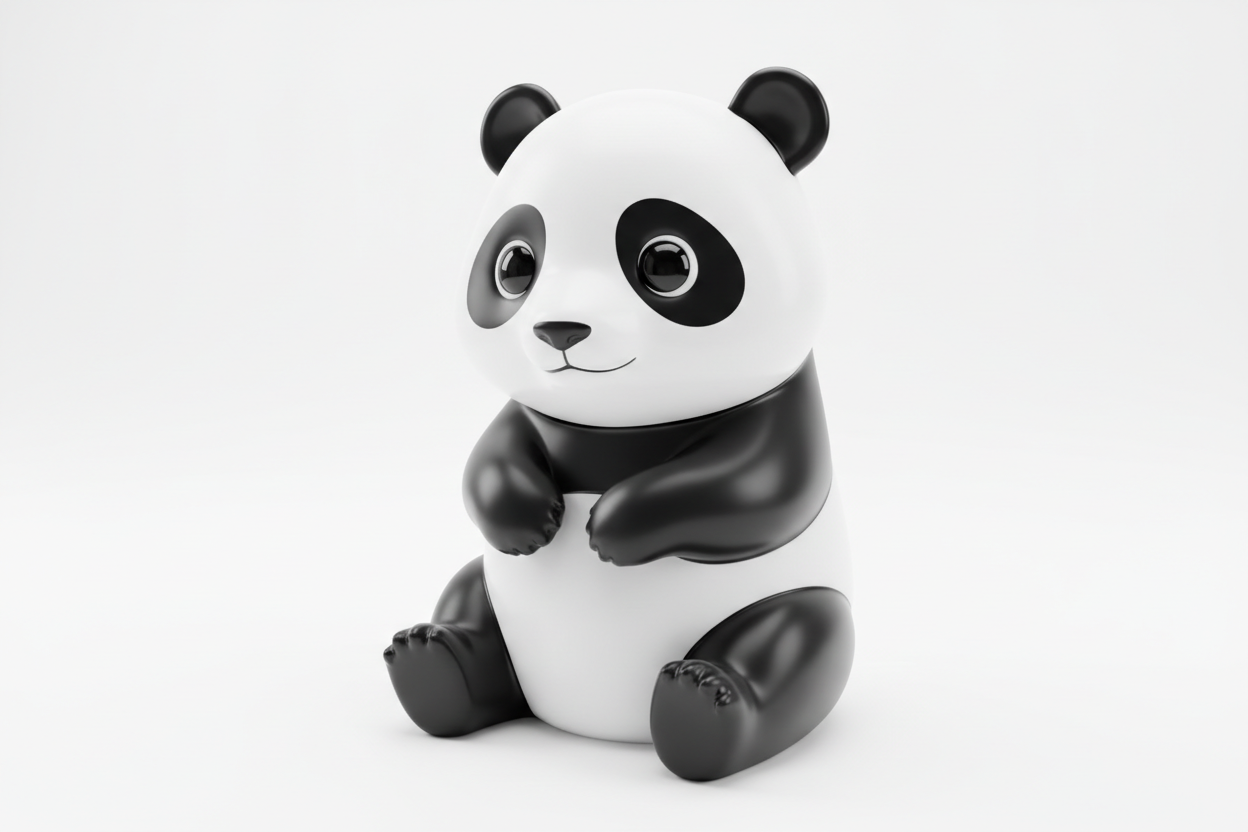 silicon panda 3d pictuer